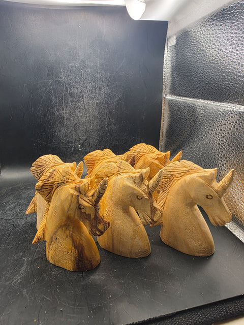 Palo santo unicorn! "Holy wood" 2.9 inches tall!