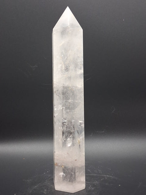 Clear quartz tower! 10 ounces, 7 inches tall