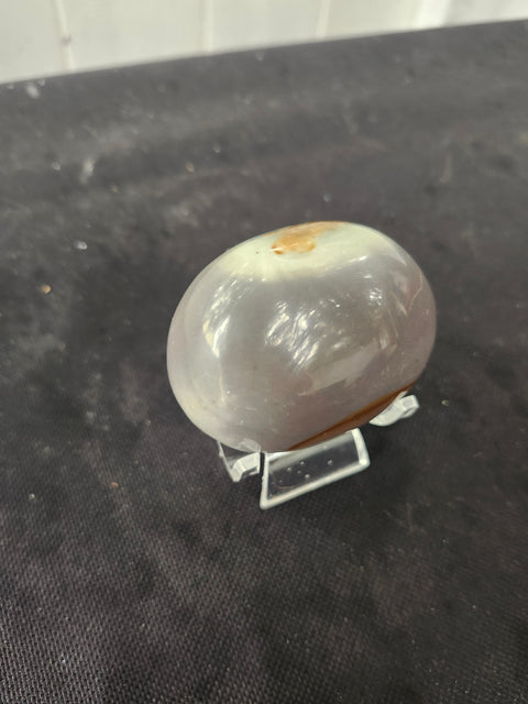 Polychrome jasper palm stone 5 ounces, 2.75 inches