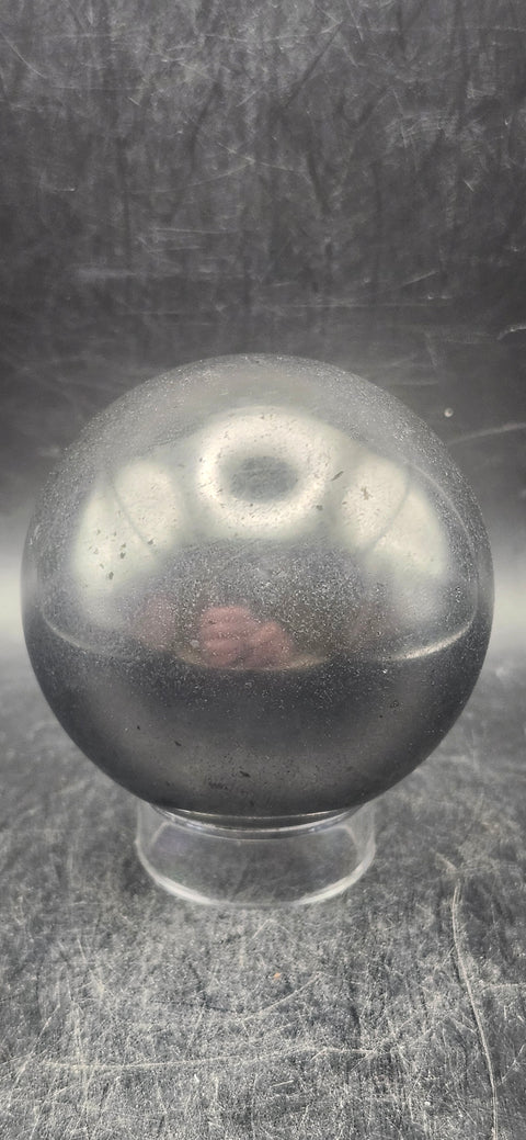Polished Shungite sphere! 59mm, 2.3 inches, 6 ounces