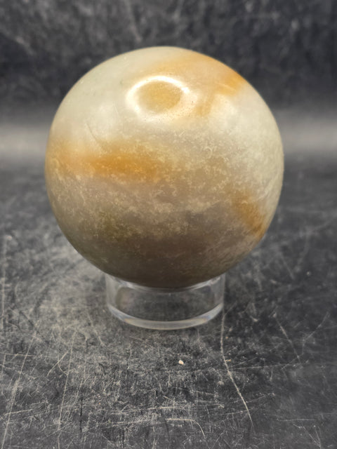 Ocean jasper sphere! 59.4mm, 2.3 inches, 10 ounces