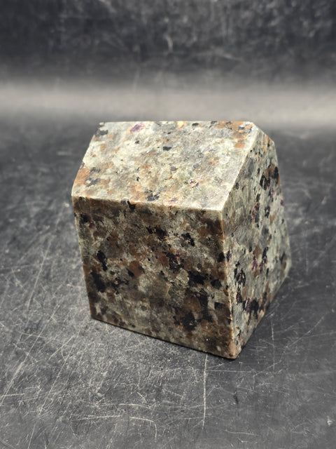 Flame stone free form! 7.4 ounces, 1.9 inches by 1.9"
