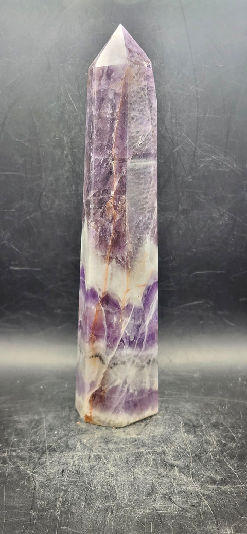 Large dream amethyst tower! 7 inches, 12 ounces
