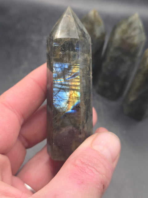 Labradorite tower! 2.9 too 3.6 inches tall!
