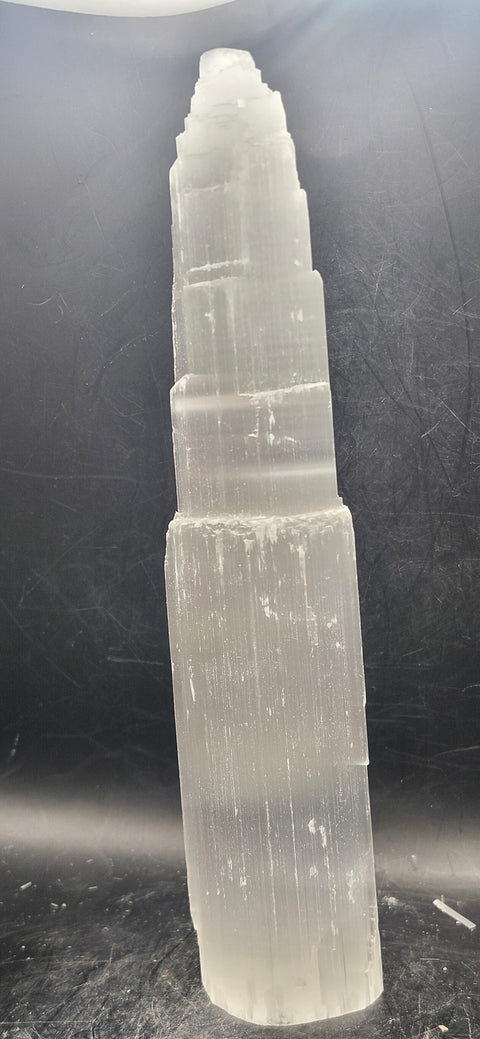 Selenite tower! 8 inches, 15 ounces!