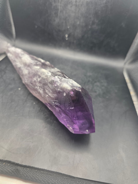 Grade AA amethyst spear! 1.2 pounds, 9.5 inches long!